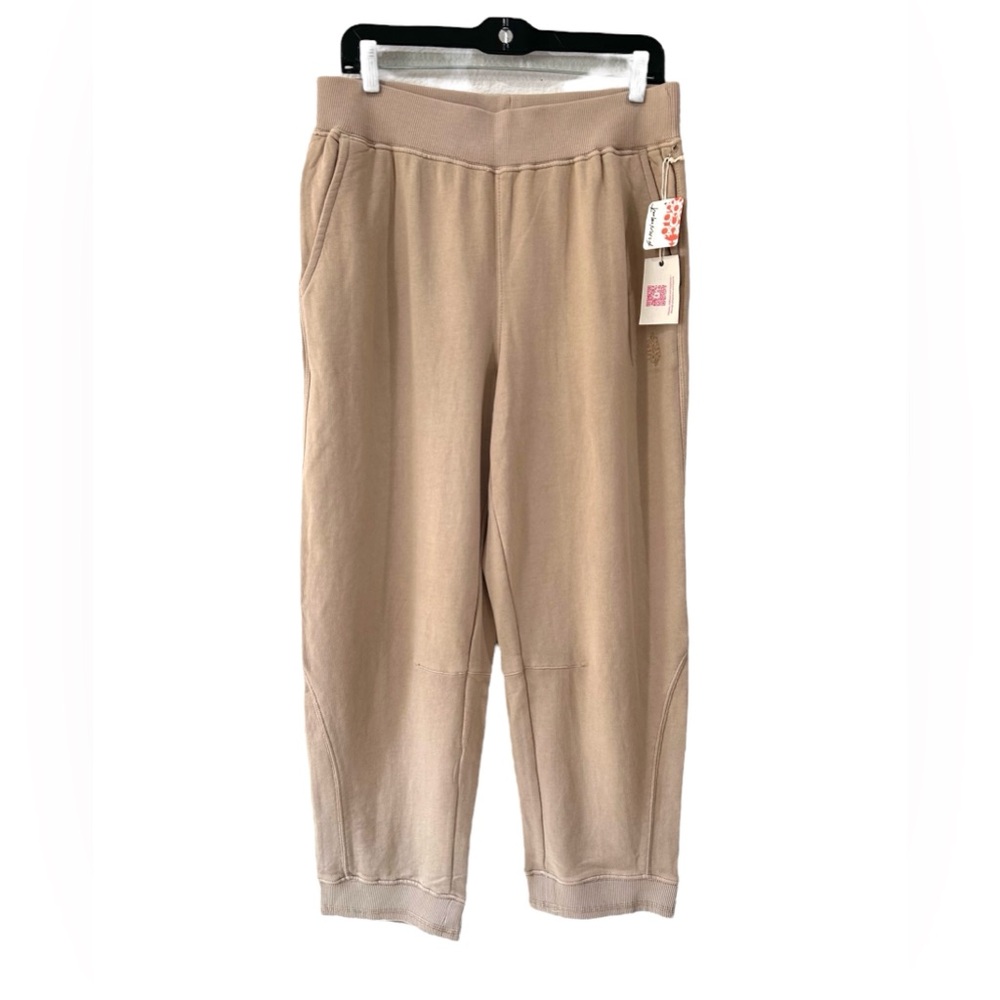 FP Free People Movement x Hatch Intercept Pants M sand tan maternity comfy NWT